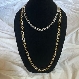 NWT CAbi Gold Chain Necklace Timeless Jewelry